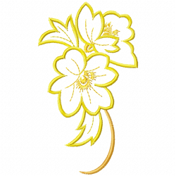 Flowers And Tree Embroidery Design 5 Flowers And Tree Embroidery Design 5